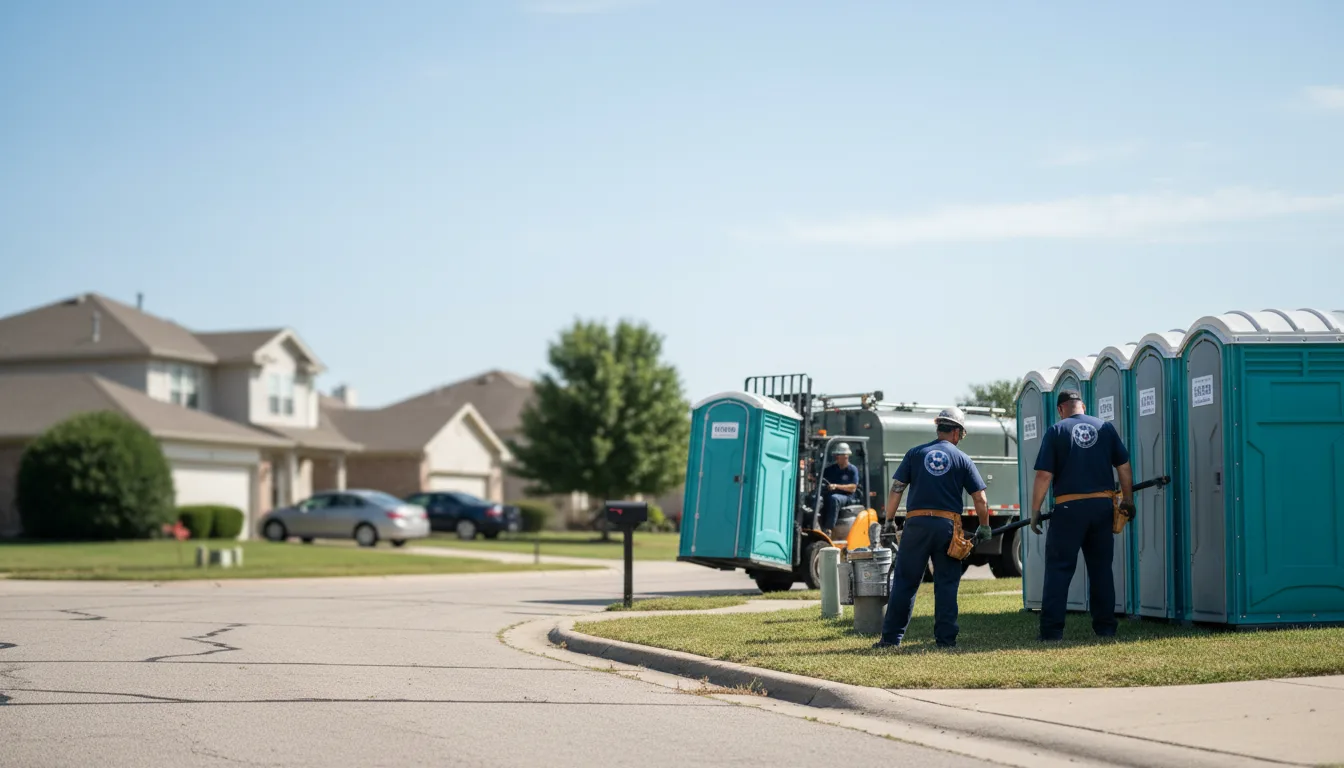 Porta Potty Rental in Hingham, WI near me